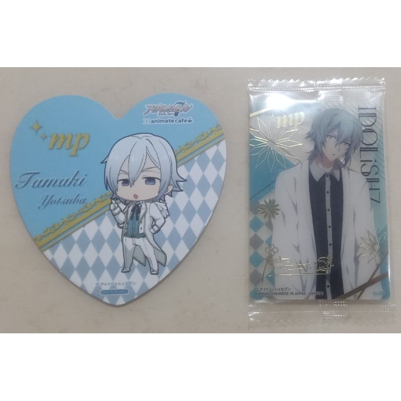 「出售」idolish7/i7/偶像星願 四葉環 愛心 杯墊 食玩卡 私服 金簽 簽卡 威化餅 餅卡