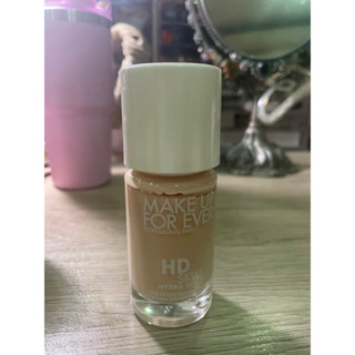 二手近全新 MAKE UP FOR EVER【粉底】HD SKIN 粉無痕活潤精華粉底液30ml #能量粉底