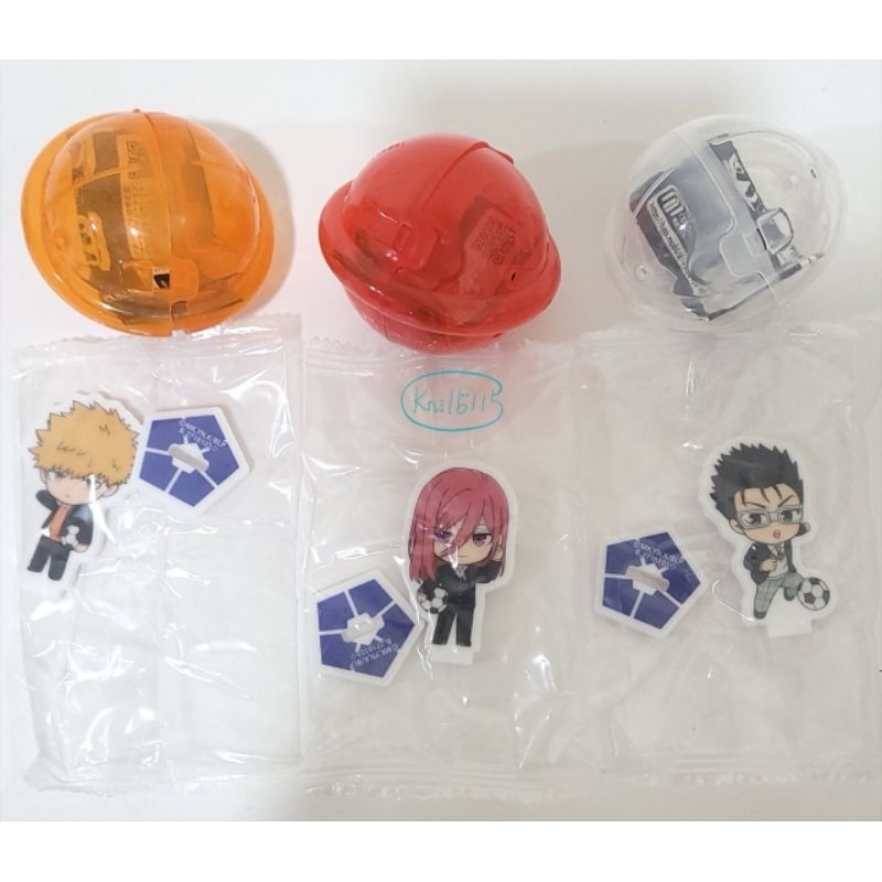 BLUE LOCK 藍色監獄 扭蛋 3 立牌 千切 豹馬 國神 鍊介 劍城 斬鐵 正版 日本 學生服 小立牌 第三彈藍鎖