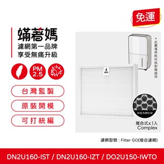 適用 Winix 除濕機GO DO2U150-IWTO DN2U160-IZT DN2U160-IST 空氣清淨機 濾網