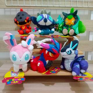 【現貨】全新 寶可夢中心 布偶 娃娃 dolls 系列 炭小侍 塗標客 故勒頓 密勒頓 厄鬼椪 仙子伊布