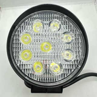 【Max魔力生活家】 臺灣製 高品質 LED 圓形 白光 6000K 倒車燈 照地燈 超防水 12V-24V (出清價)