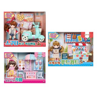🌟現貨🌟 迷你MIMI甜甜圈咖啡廳 迷你MIMI披薩快遞 迷你MIMI行動餐車