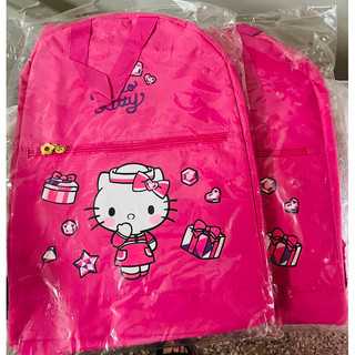 Hello Kitty 經典桃紅後背包(生活小物47）