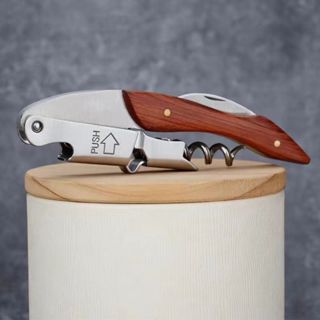 【館長推薦 木柄款】 開酒器 紅酒開瓶器 開瓶器 紅酒 啤酒 不銹鋼 軟木塞 紅酒 瓶蓋 開瓶 不銹鋼 海馬刀