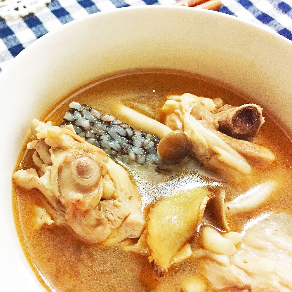 【海豐生鮮】米血麻油雞 (500g±10%/內容物120g/包) 麻油雞/米血/麻油米血/火鍋