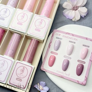 Ostar Nails 心緹 【MB037-MB072】✅️合格中標✅️PIF建置Missty Bell 甲油膠6色套組