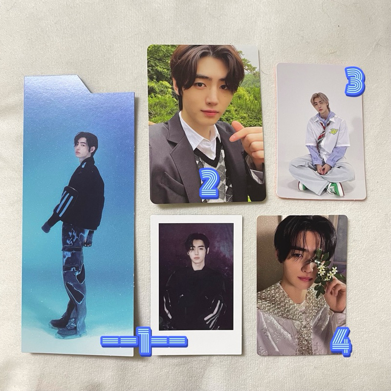 Enhypen Sunghoon 朴成訓 小卡 咕咕盒 專卡 會員禮 成訓