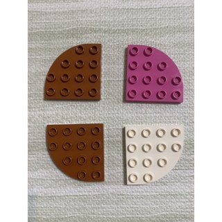 書香門第LEGO樂高二手得寶系列 4*4 1/4圓磚