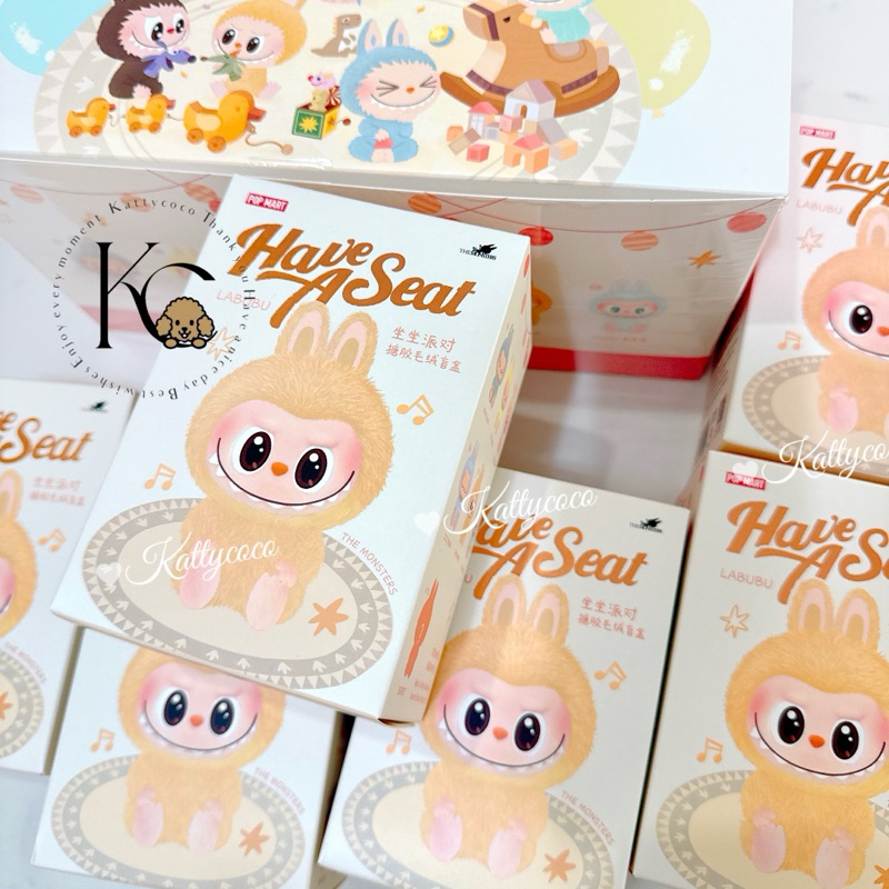 現貨❤️‍🔥𝓚𝓒❤️‍🔥Labubu 泡泡瑪特 有隱藏版 趣多多 保證正品 Popmart 拉布布二代 坐坐派對