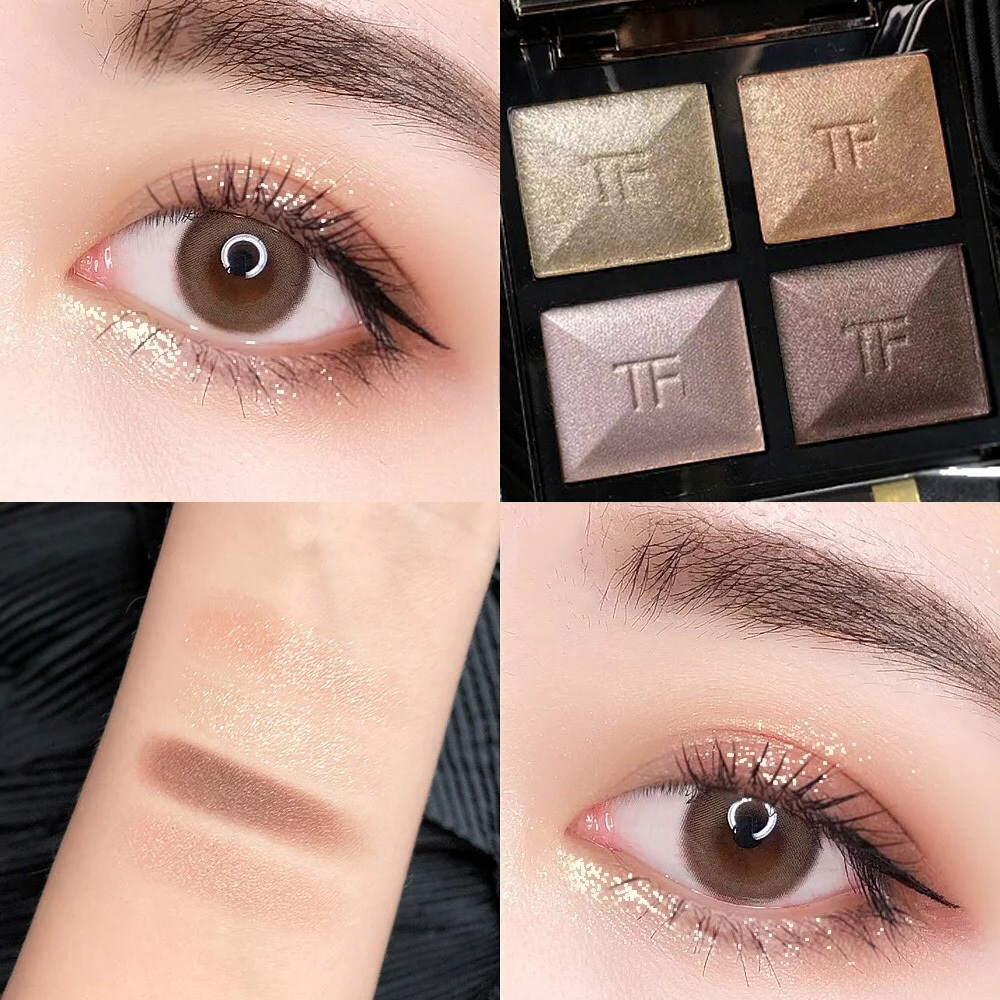 專櫃小樣 TOM FORD 多色眼影彩妝 TF四色眼影盤 小樣旅行裝MINI縮小版 試色體驗裝