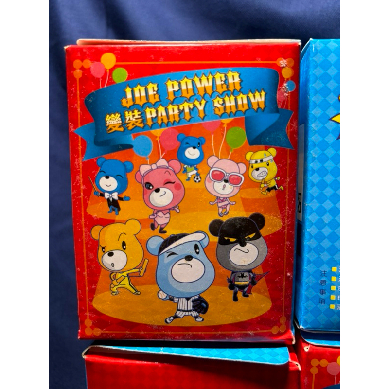 未拆封 盲盒 EPSON JOE POWER 公仔熊 八盒一組 （再送酷冷隊長） 絕版公仔 復古收藏