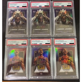 PSA 10 全新現貨! Topps Lebron James 40K Victor Wembanyama 球員卡