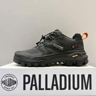 PALLADIUM PALLARIDER LO WPA Vibram聯名低筒 男女款 黑色 防水 耐磨74344-008