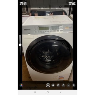 二手中古國際10.5公斤變頻滾筒洗脫烘洗衣機，2015年，型號NA-VX73GL，保固3個月