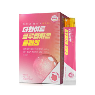 現+預購✈️韓國🇰🇷 Better health 穀胱甘肽膠原蛋白果凍條隨身包 桃子口味300克（20g*15條）⭕️