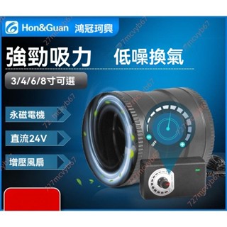 廠商 低價促新&鴻冠管道風機 小型高速換氣扇 工業直流排風機 大吸力抽風 排氣扇 工業排風扇 工業抽風機 窗型換氣扇