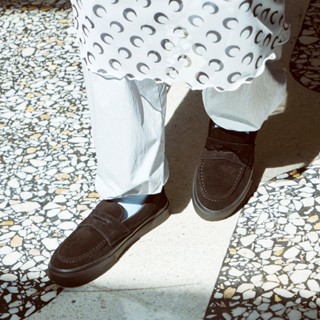 [unclev1966] 代購 Vans Loafer Slip-on JP 黑色 麂皮 休閒 日系工裝 樂福鞋 滑板鞋