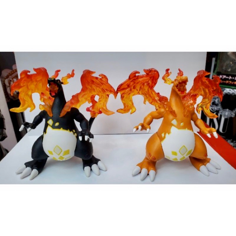 色違噴火龍 黑噴火龍 極巨化噴火龍 寶可夢 神奇寶貝 Pokemon非皮卡丘 夢幻 超夢