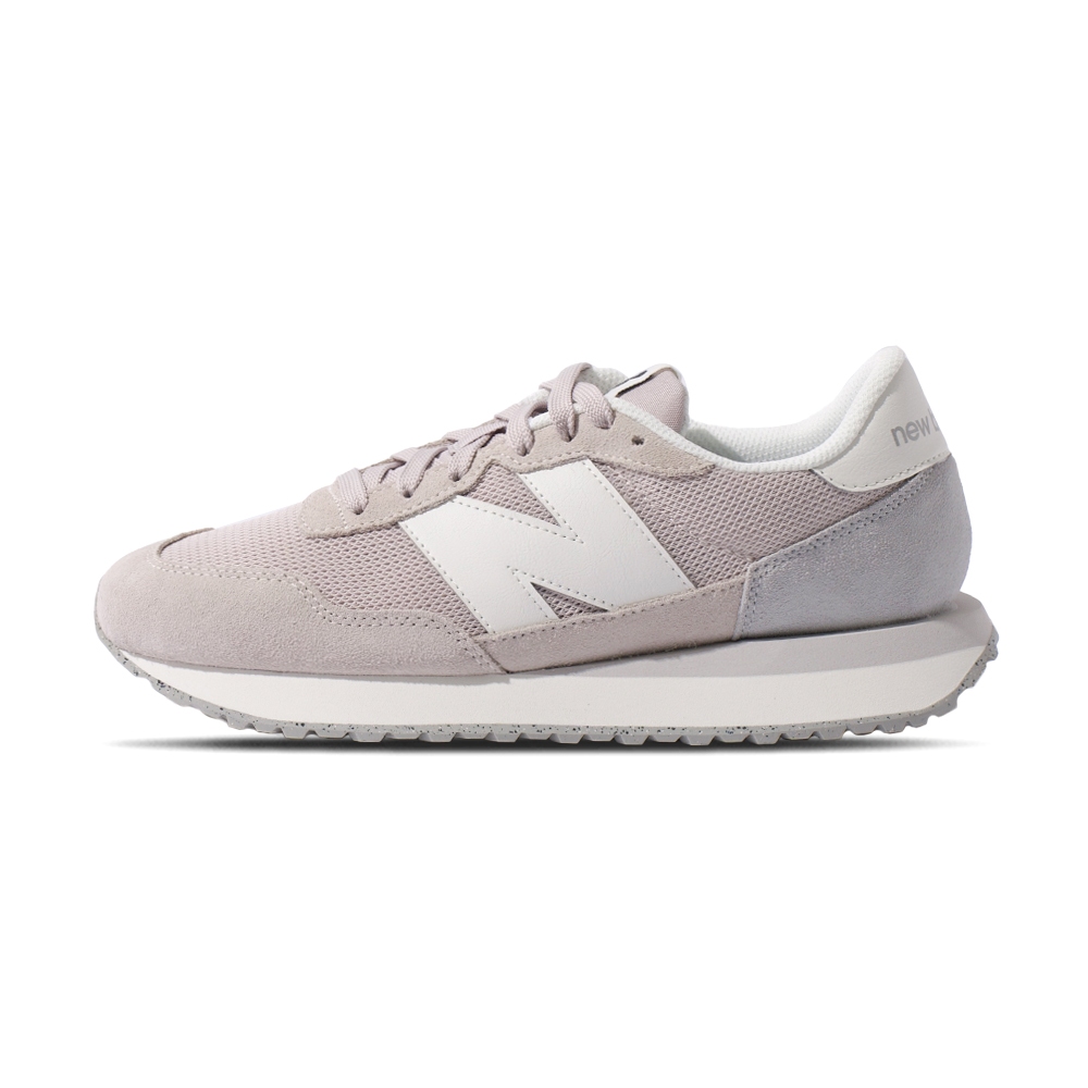 New Balance NB237 女鞋 米白灰色 運動 休閒 慢跑 D楦 麂皮 復古 休閒鞋 MS237LGG