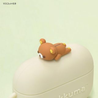 【日本正版】拉拉熊 懶懶熊 趴蓋子 Airpods Pro 1/Airpods Pro 2 矽膠耳機保護套 矽膠耳機軟殼