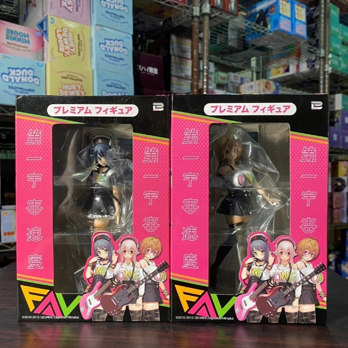 🌀日版客🌀 日版 SUPER SONICO 索尼子 富士見鈴 綿拔風璃 超級索尼子 第一宇宙速度 景品 公仔