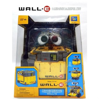 🇹🇼正版迪士尼機器人總動員WALLE瓦力EVA多表情變化模型擺飾玩具聖誕節男生禮物