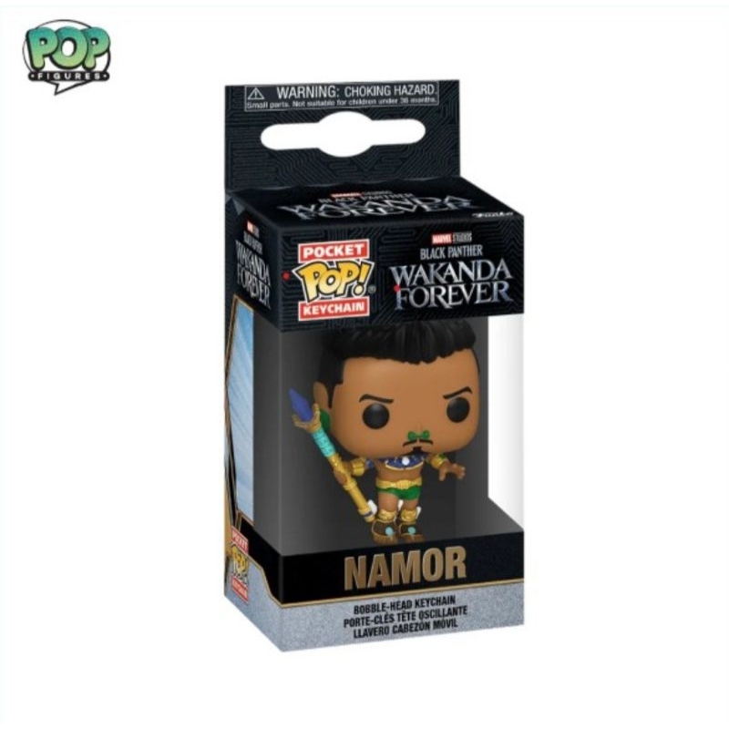 《漫威 Marvel》黑豹2：瓦甘達萬歲 納摩公仔 Namor | Funko POCKET POP KEYCHAIN