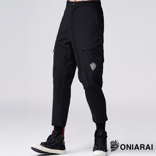 BLUE WAY 鬼洗 ONIARAI - 男款 極致戶外雙袋寬鬆錐形褲(黑)