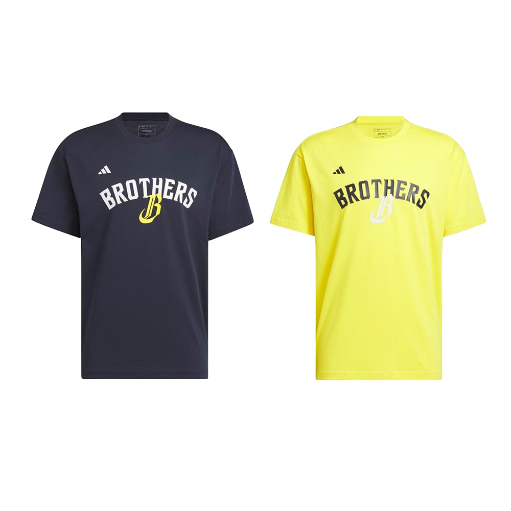 ADIDAS 男 CTBC BROS BB T 兄弟象聯名 短袖上衣 - JL6221 JL6222