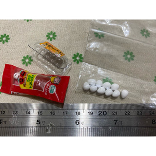 二手 Re-MeNT城鎮超市 雞蛋 番茄醬 微縮模型 食玩
