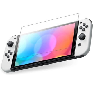【24H出貨】任天堂Switch OLED 保護貼 附清潔組 9H鋼化防刮 玻璃貼 玻璃保護貼 螢幕貼 鋼化玻璃 保護膜