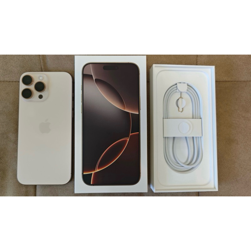 Apple iPhone 16 Pro Max 512g 沙漠金 金色 二手 i16 i16PM 蘋果