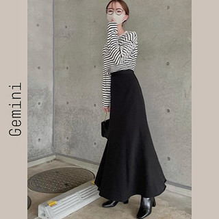 🌸Gemini🌸 預購丨日本GRL 百搭美人魚喇叭裙 半身裙 長裙 百搭單品 gc60