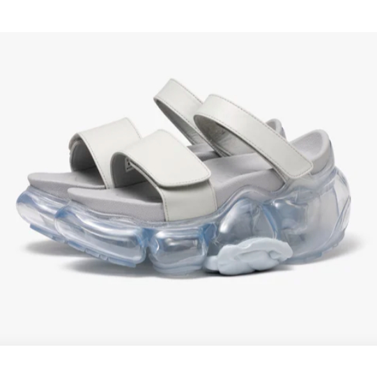 [日本直購] 🇯🇵 grounds MOOPIE LEATHER SANDAL 泡泡鞋 氣墊涼鞋 GRAY