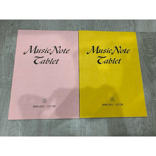 Music Note Tablet 空白五線譜（顏色隨機出貨）