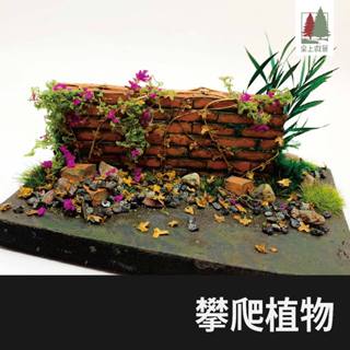 桌上微景｜攀爬植物 爬牆虎 模擬植被 四色可選 微縮場景 場景模型