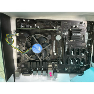 二手映泰TB250-BTC PRO主機板+cpu3090+ddr4 4g