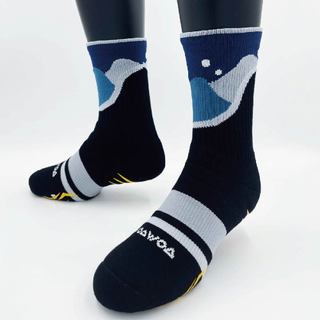 【WOAWOA】【山巒之空】四向止滑能量激發登山襪-高筒(止滑襪 防滑襪 長襪 除臭襪 登山襪 襪子 機能襪 登山羊毛襪