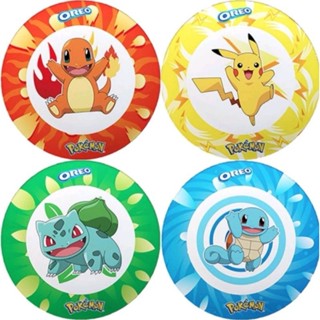 Oreo 寶可夢 全套4款一組 皮卡丘 小火龍 妙蛙種子 傑尼龜 餐具