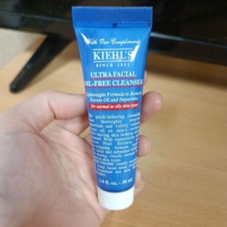 Kiehl's 冰河保濕無油清爽潔面慕斯 30ml