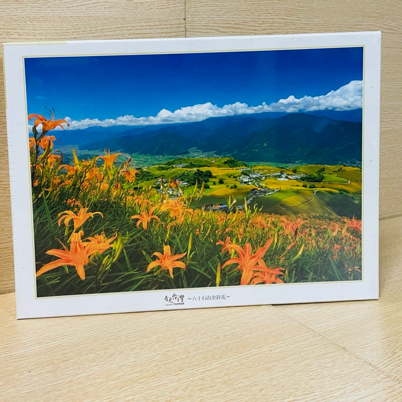【全新520片拼圖】看見台灣★花蓮-六十石山金針花TAIWAN DISCOVER★台灣風景/夜光拼圖★520-004M