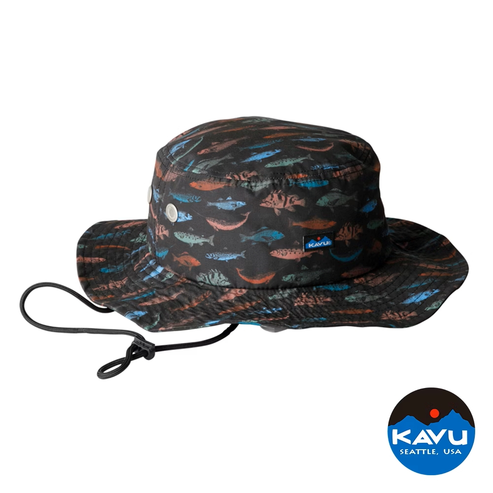 KAVU BFE 圖騰印花漁夫帽 1055 風格穿搭