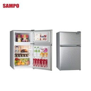 SAMPO 聲寶 92L 定頻雙門小冰箱 SR-C09G 含基本安裝+舊機回收