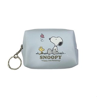 SNOOPY(小日子) 史努比 方型鎖圈零錢包-兩款可選 零錢包【5ip8】WP0639