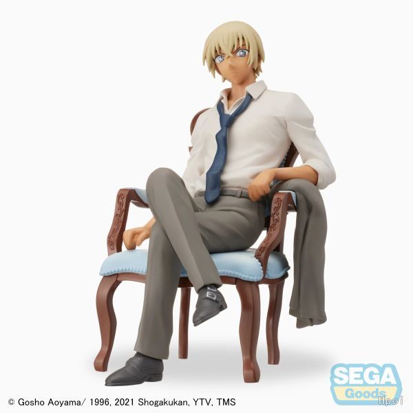 SEGA 景品 SPM名偵探柯南 安室透 坐姿公仔附椅子(再販) SE54235