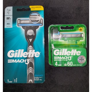 🔥保證正品，臺灣原廠公司貨🔥 Gillette 吉列 Mach3 鋒速3 系列 刮鬍刀組 / 親膚刮鬍刀頭