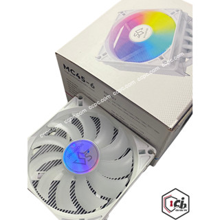 ITX PC用高度僅4CM冰曼MC45 6熱管CPU散熱器-i5mini風扇※黑※白※ARGB版黑白雙色