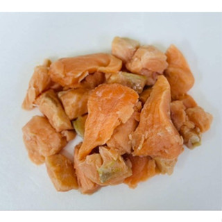 【奧利奧生鮮】冷凍挪威鮭魚肉丁／鮭魚肉丁／鮭魚丁塊／鮭魚丁／寵物餐／鮭魚／去皮／海鮮／魚
