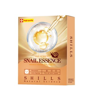 【SHILLS 舒兒絲】 Dr.蝸牛原液彈力緊緻撫紋面膜 (5片/盒)